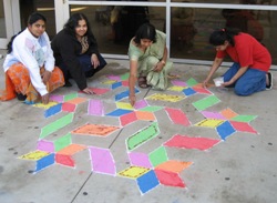 Rangoli Ladies